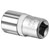 Sealey S1409 Walldrive Socket 9mm 1/4sq Drive