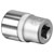 Sealey S1412 Walldrive Socket 12mm 1/4sq Drive