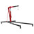 Sealey SC10LR Long Reach Engine Crane 1Tonne with Extendable Legs