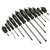 Siegen S0641 Screwdriver Set Hammer-thru 12pc