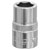 Siegen S0577 Walldrive Socket 10mm 3/8sq Drive