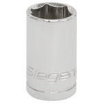 Siegen S0579 WallDrive Socket 12mm 3/8"Sq Drive