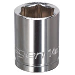 Siegen S0581 Walldrive Socket 14mm 3/8"sq Drive