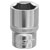Siegen S0581 Walldrive Socket 14mm 3/8sq Drive