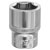 Siegen S0582 Walldrive Socket 15mm 3/8sq Drive
