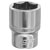 Siegen S0583 WallDrive Socket 16mm 3/8Sq Drive