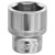 Siegen S0585 Walldrive Socket 18mm 3/8sq Drive