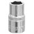 Siegen S0651 WallDrive Socket 13mm 1/2Sq Drive