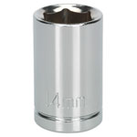 Siegen S0652 Walldrive Socket 14mm 1/2"sq Drive
