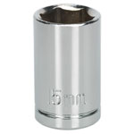 Siegen S0653 Walldrive Socket 15mm 1/2"sq Drive