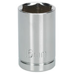 Siegen S0654 Walldrive Socket 16mm 1/2"sq Drive
