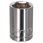 Siegen S0655 Walldrive Socket 17mm 1/2"sq Drive