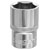 Siegen S0657 Walldrive Socket 19mm 1/2sq Drive
