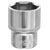 Siegen S0660 WallDrive Socket 23mm 1/2Sq Drive