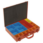Sealey APMC15 Metal Case with 15 Storage Bins