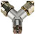 Sealey ACX55 Y Adaptor with Twin Coupling Bodies