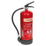 Sealey SFE06 6ltr Foam Fire Extinguisher