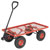 Sealey CST997 Platform Truck with Sides Pneumatic Tyres 200kg Capacity