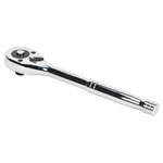 Siegen S0706 Ratchet Wrench 1/2sq Drive Pear Head Flip Reverse