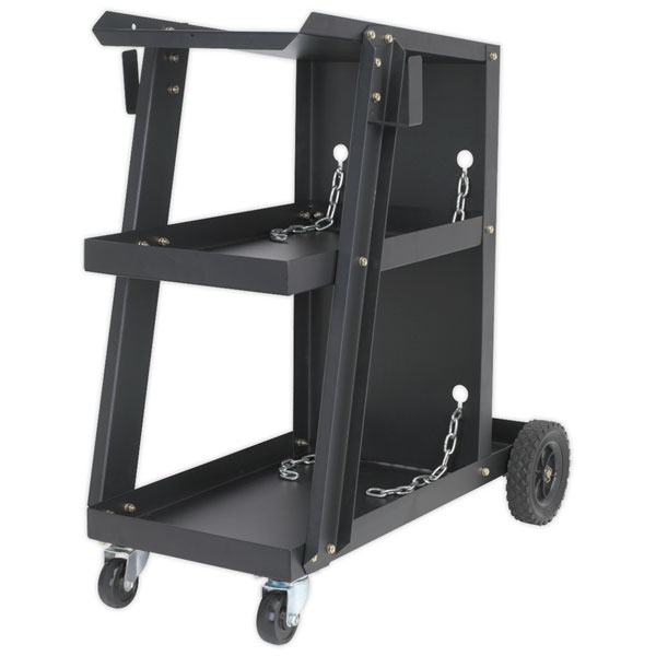 Sealey BTR4 Universal Trolley for Portable MIG Welders | Rapid Online