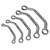 Siegen S0716 Obstruction Spanner Set 5pc Metric