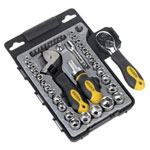 Siegen S0710 Socket and Bit Set 43pc