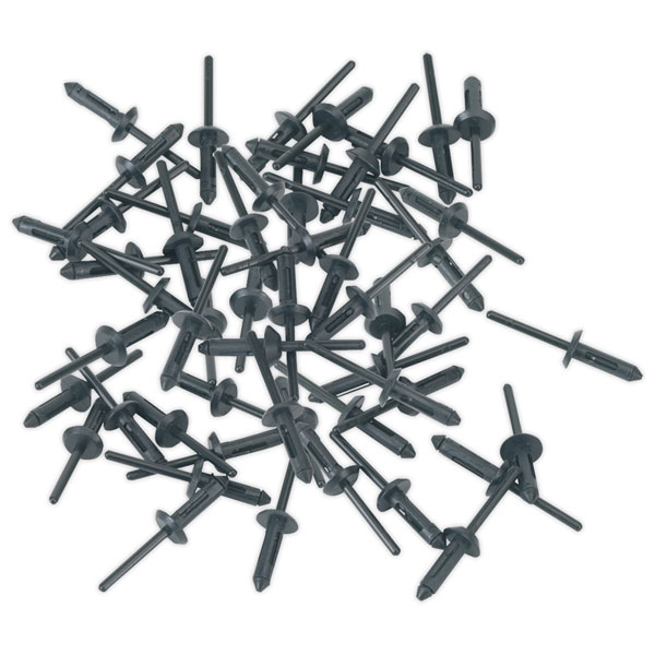 Sealey PR004 Plastic Rivet 5 x 17.2mm Pack of 50