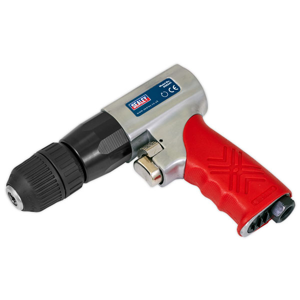 Sealey GSA241 Air Drill 10mm Reversible with Keyless Chuck