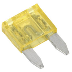 Sealey BCF10020A Automotive Mini Fuse 20amp Pack of 10