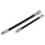 Sealey AK7341 Flexible Extension Adaptor Set 2pc 1/4 x 150mm and 3/8 x 200mm