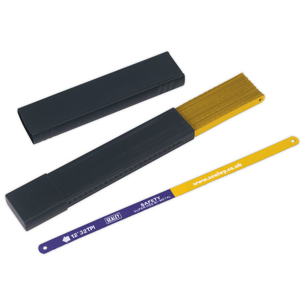 Sealey HSB5032 Hacksaw Blade 300mm HSS Bi-Metal 32tpi Pack of 50