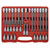Sealey AK2198 Ribe Socket Bit Set 32pc 1/2sq Drive