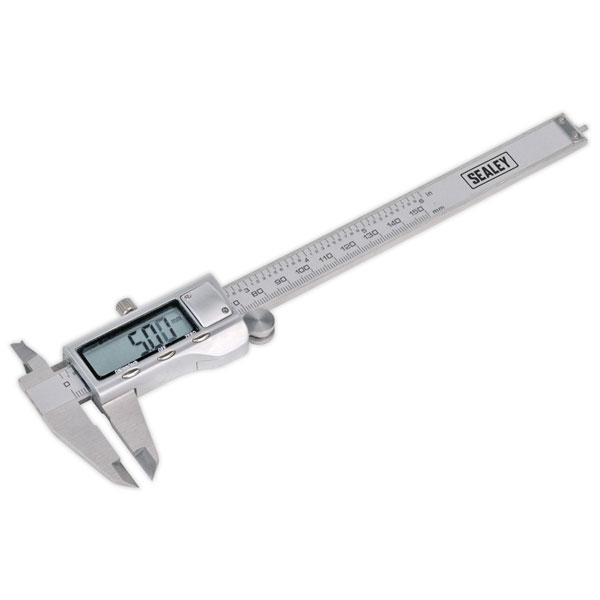 Sealey AK9621EV Digital Vernier Caliper 0-150mm/0-6