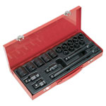 Sealey AK5619M Impact Socket Set 19pc 1/2sq Drive Metric