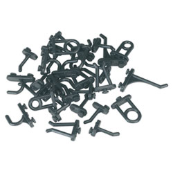 Siegen S0766 Hook Assortment for Composite Pegboard 30pc