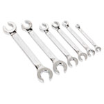 Siegen S0767 Flare Nut Spanner Set 6pc Metric