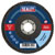 Sealey FD10040 Flap Disc Zirconium Ø100mm 16mm Bore 40grit