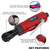 Sealey GSA634 Compact Air Ratchet Wrench 1/4Sq Drive