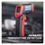 Sealey VS904 Infrared Laser Digital Thermometer 12:1