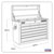 Sealey AP33109B Topchest 10 Drawer with Ball Bearing Runners - Black