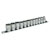 Sealey AK2682 Socket Set 12pc 3/8sq Drive 12pt Walldrive Metric
