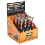 Siegen S0823DB Heavy-duty Magnetic Pick-up Tool 2.8kg Capacity Display Box of 16