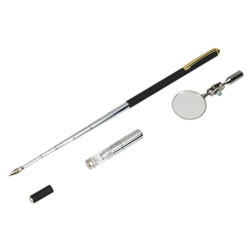 Telescopic Magnetic LED Pick-up/pen and Inspection Tool Kit 4pc