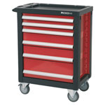 Sealey AP2406 Rollcab 6 Drawer with Ball Bearing Runners