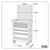 Sealey AP2406 Rollcab 6 Drawer with Ball Bearing Runners