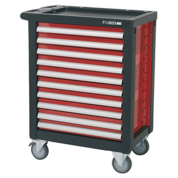 Sealey Rollcab 10 Drawer with Ball Bearing Slides
