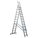 Sealey ACL312 Aluminium Extension Combination Ladder 3x12 En131