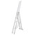 Sealey ACL312 Aluminium Extension Combination Ladder 3x12 En131