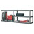 Sealey AP6548 Racking Unit with 5 Shelves 600kg Capacity Per Level