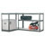Sealey AP6548 Racking Unit with 5 Shelves 600kg Capacity Per Level
